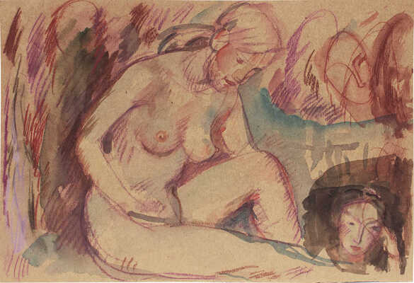 Лянглебен Моисей Вольфович. Обнаженная